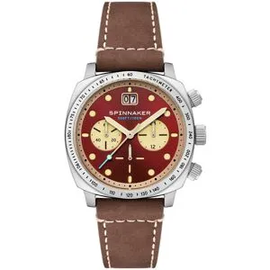 Spinnaker Hull Burnt Maroon Chronograph SP-5068-05