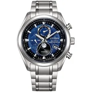 Citizen Radio Controlled Tsukiyomi Eco-Drive Moonphase BY1010-81L