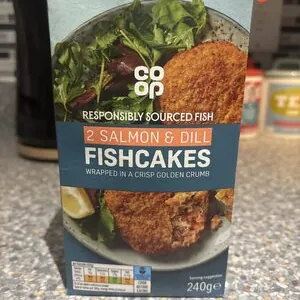 Salmon and Dill Fishcake