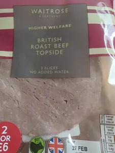 British Roast Beef Topside