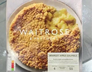 Bramley Apple Crumble