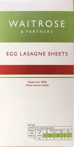 Egg Lasagne sheets