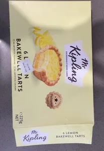 Lemon bakewell tarts