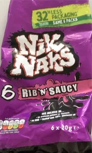 Nik Naks Rib and Saucy