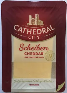 Scheiben Cheddar herzhaft-würzig