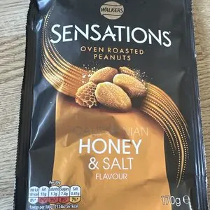 Sensations Oven Roasted Peanuts Californian Honey And Salt Flavour