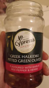 Greek Halkidiki Pitted Green Olives