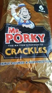 Mr Porky Pork Crackles 5 Pack
