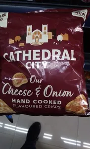 Cat City Cheese & onion crisps 130g