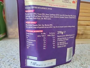 Patak's Vegetable Biryani