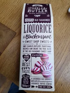 Liquorice & Blackcurrent Sweet Shop Sweets
