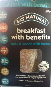 Eat Natural Breakfast Plus Benefit Honey