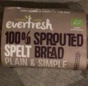 100% spelt sprouted bread