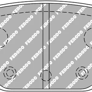 Bromsbelägg FERODO RACING FCP1324H