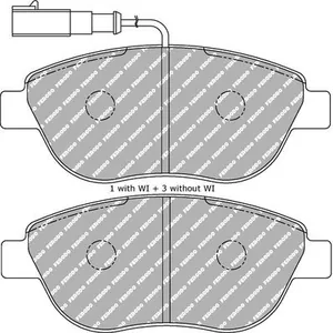 Bromsbelägg FERODO RACING FDS1467