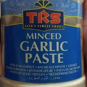 Mined garlic paste