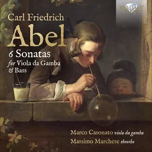 Abel Carl Friedrich: 6 Sonatas For Viola Da...