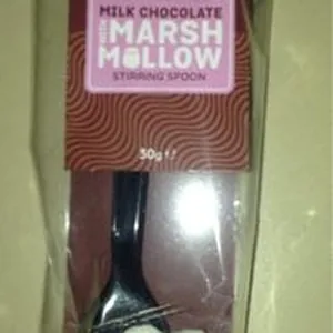 Milk chocolate with marshmallow