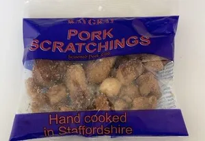 Pork scratchings