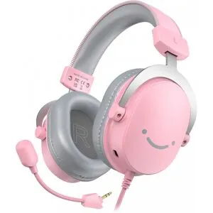 Fifine H9 7.1 Gaming Headset Rgb - Rosa