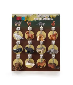 Nyckelringar Mojo Skogens Djur 72-p 12 Olika