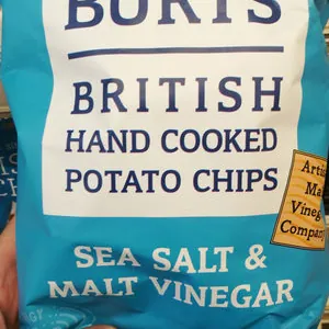 Burts Sea Salt & Malted Vinegar Potato Chips imp