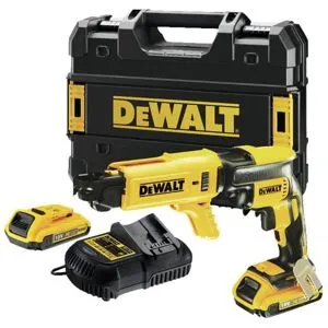 DeWALT DCF620D2K-QW - Drywall screwdriver - sladdlös - 1/4-tums hexuttag - 30 N·m - 2 batterier - 18 V
