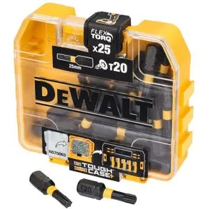Dewalt Dt70557t-Qz Torsionbits T20, 25 Mm, 25 Delar, Maskintillbehör & Förbrukning