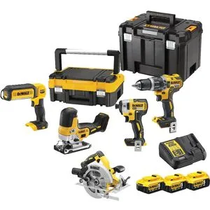 Dewalt Dck500p3t Verktygspaket, Maskiner