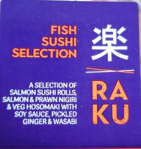 Fish Sushi Selection