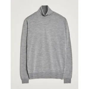 John Smedley Cherwell Extra Fine Merino Rollneck Silver