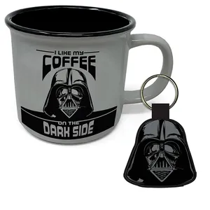 Star Wars: I Like My Coffee on the Dark Side Campfire Mug & Keyring