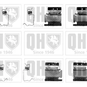 Monteringssats, bromsbelägg QUINTON HAZELL BFK883