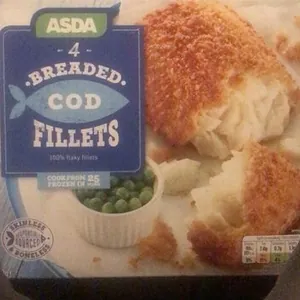 4 Breaded Cod Fillets