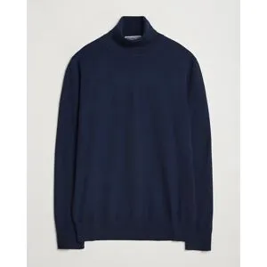 Charles Tyrwhitt Pure Merino Roll Neck Jumper Navy