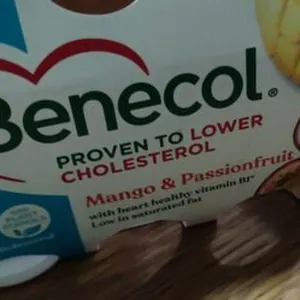 Mango-Passionfruit flavoured yoghurt drink