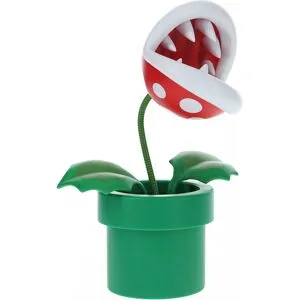Paladone Mini Piranha Plant Poserbar Lamp V2 - Skrivbordslampa