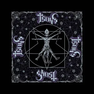 Ghost: Unisex Bandana/Vitruvian Ghost (Black)