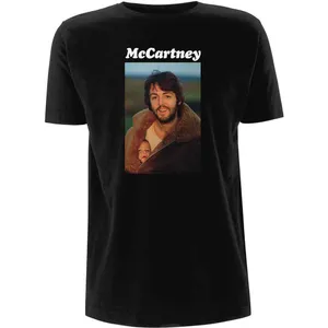 Paul McCartney: Unisex T-Shirt/McCartney Photo (Black) (X-Large)