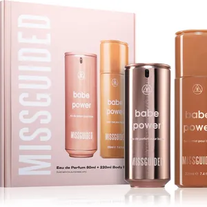 Missguided Babe Power Presentset för kvinnor Eau de Parfum 80ml + Babe Power Body Mist Body Spray 220ml