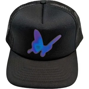 Post Malone: Unisex Mesh-Back Cap/Butterfly (Black) (Ex-Tour)