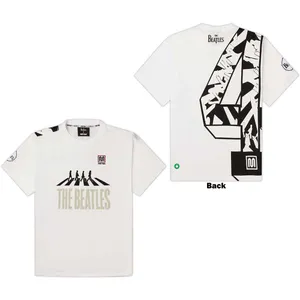 The Beatles: Unisex T-Shirt/Meyba 4 (White) (Small)