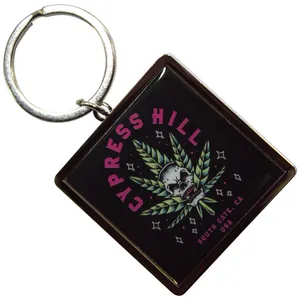 Cypress Hill: Keychain/Leaf Skull