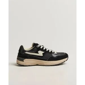 Stepney Workers Club Amiel S-Strike Suede Mix Sneaker Black II