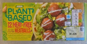 ASDA Plant Based 12 Meat-free Meatballs