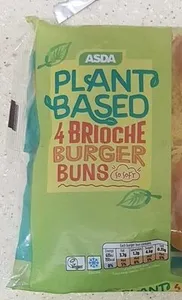 Plant based brioche buns