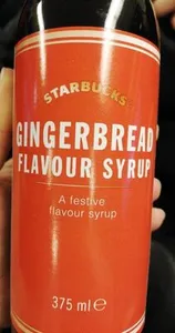 Sirop Starbucks gingerbread flavour syrup