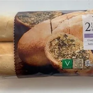 Extra strong garlic baguettes