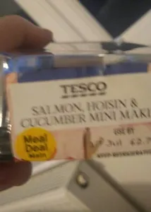 Salmon, Hoisin & Cucumber Mini Maki