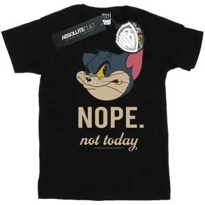 Tom And Jerry Dam/Dam Nej Inte idag Pojkvän T-shirt i bomull L svart